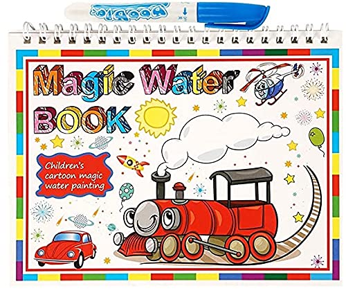 Chocozone Reusable Magic Water Book for Girls with 4 Pages Colouring Book for Kids Creativity Toys for 5 Years Old (B096Z9FL8B) Amazon Price History, Amazon Price Tracker