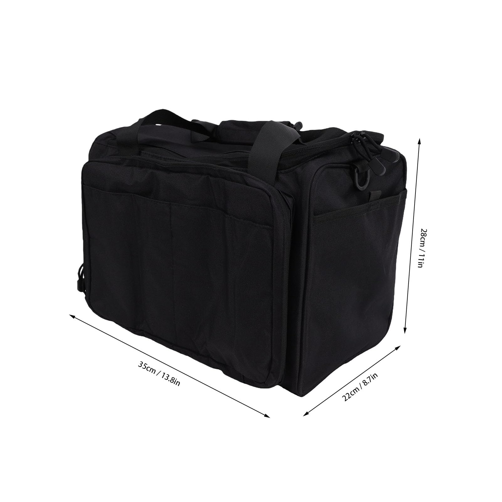 Luocute Bolsa de Almacenamiento de Herramientas, Bolsa Organizadora de Tela Oxford de 13,8 X 8,7 X 11 Pulgadas