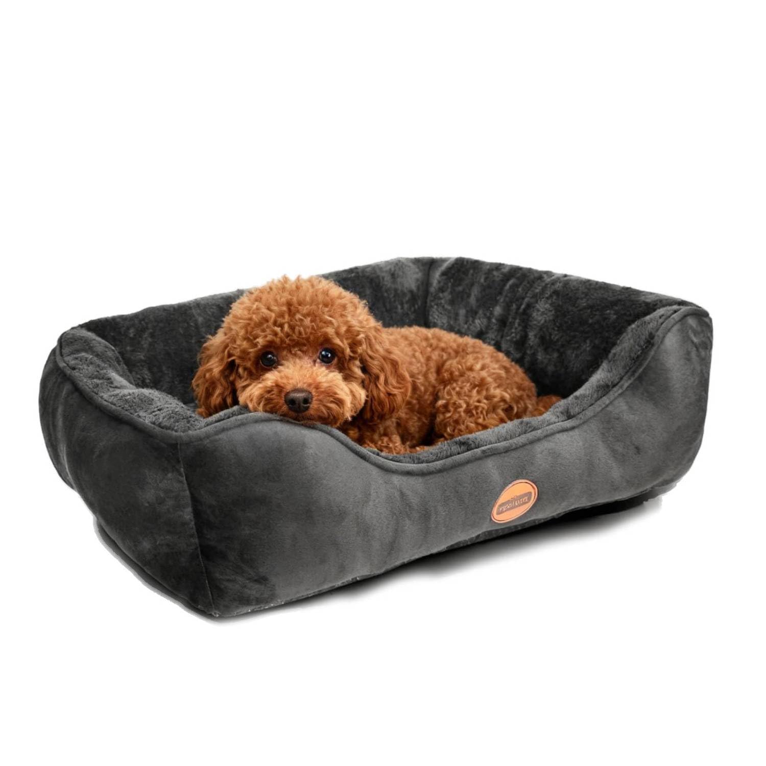 Nobleza Cuccia Per Cani Interno, 67x57cm Cuscino Morbido, Letto Traspirante Lavabile Per Animali, Nero