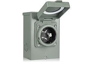 WELLUCK 50 Amp Generator Inlet Box: Your Reliable Partner for Emergency Power