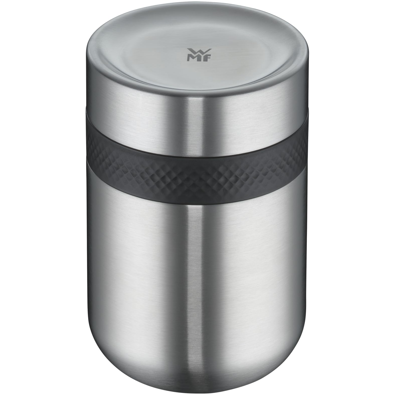 WMF my2Go Thermo Speisebehälter 300ml Isolierbehälter und 200ml Zusatzbehälter, umweltfreundlich, Cromargan Edelstahl mattiert, spülmaschinengeeignet