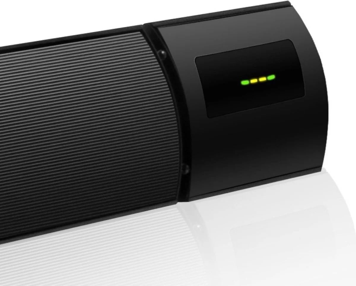 Riscaldatore per Terrazza a infrarossi - Riscaldatore Elettrico per Terrazza Sospeso, Caleo, WiFi, con Telecomando… (3000Watt: 184 × 15 × 6.5 cm)