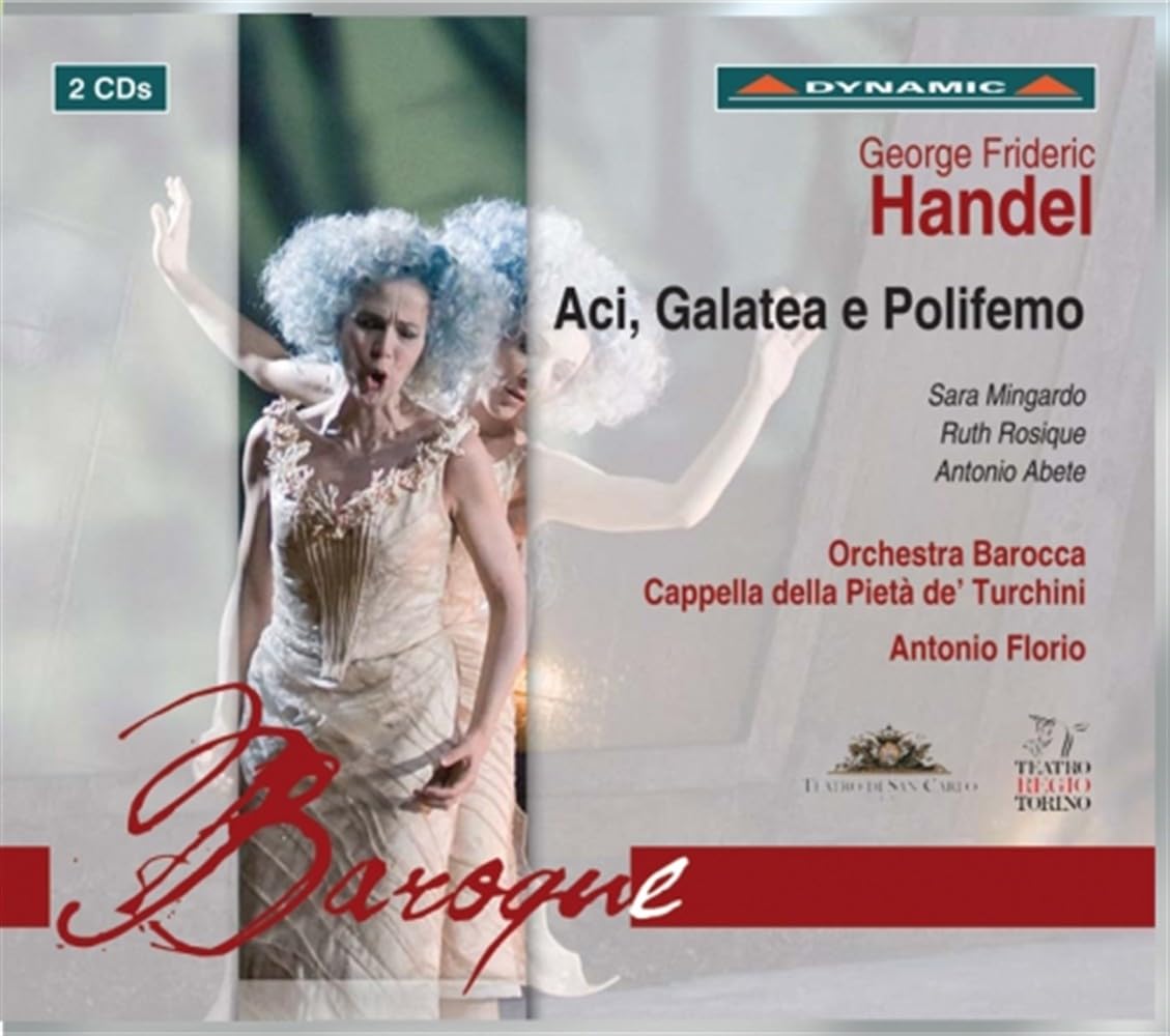 Handel: Aci, Galatea E Polifemo Sara Mingardo Audio CD 2 DISC  - MINT [FILED H]