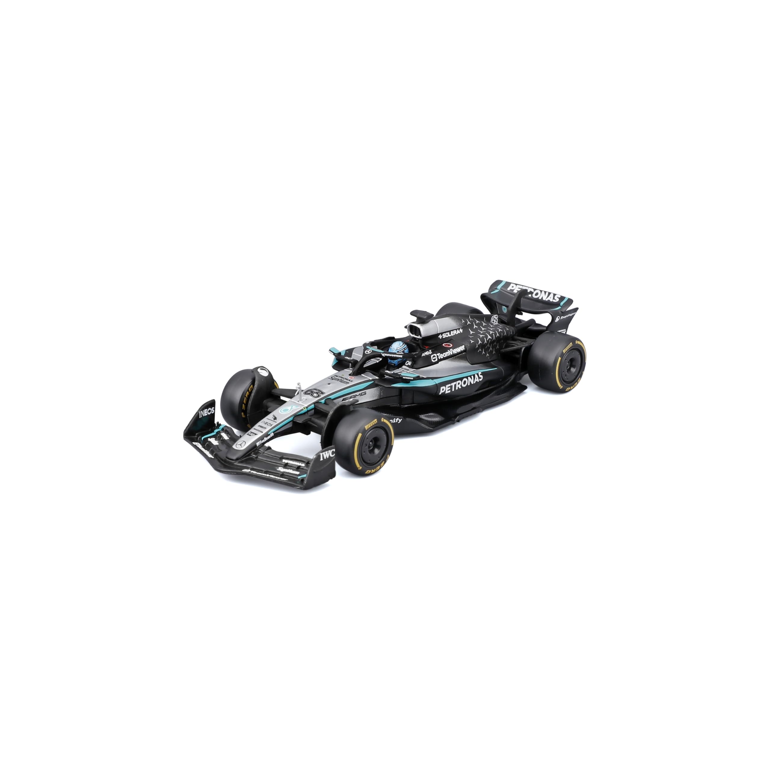 1:43 Bburago B18-38238R George Russell Mercedes AMG F1 W16 #63 2025