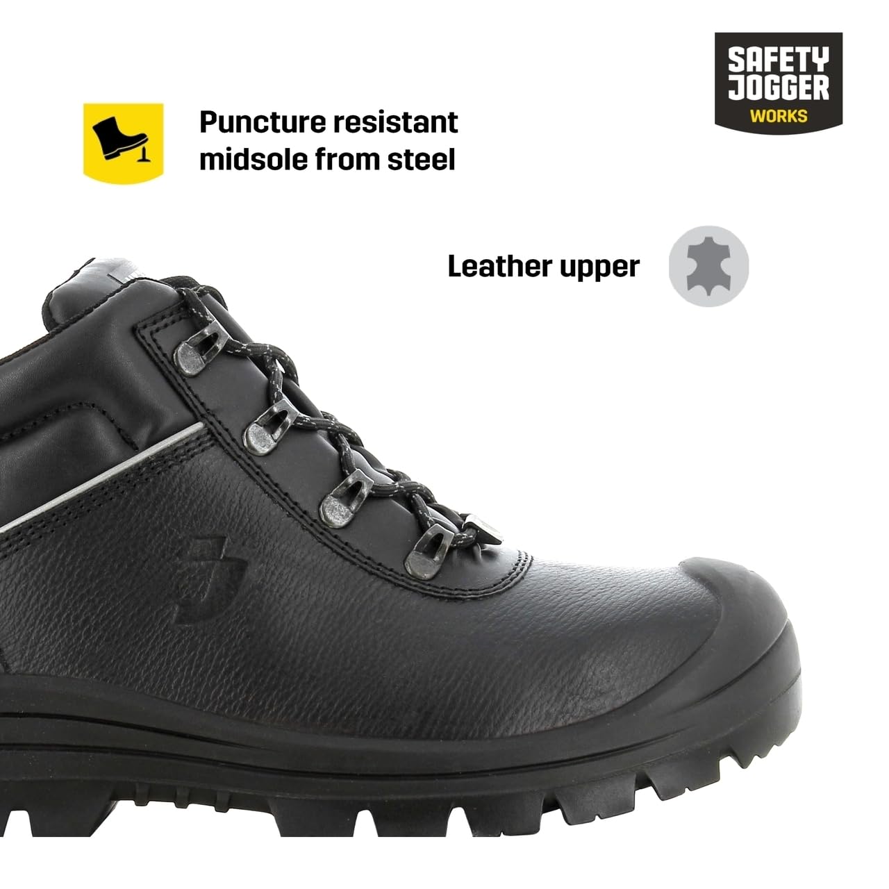 SAFETY JOGGER Botas de seguridad industrial Señoras y señores - COBOYS3M - Zapatos de trabajo, Calzado protectoras