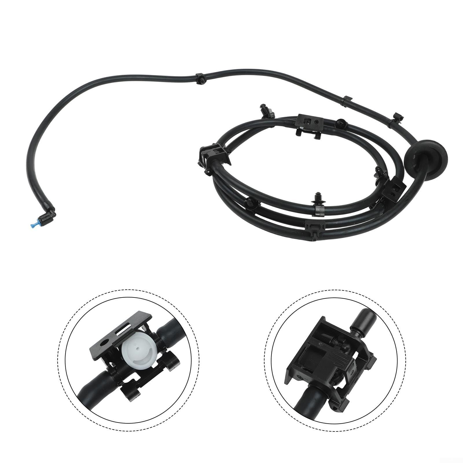 Tubo de manguera de lavadora, para Mercedes Vito W447, pieza exterior de repuesto de ABS negro, números OEM A4478600492 y A4478607100