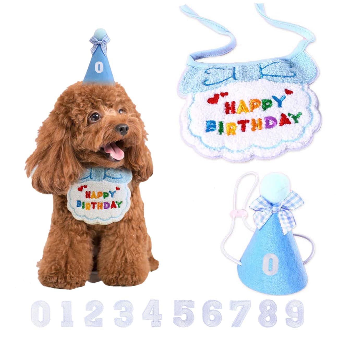 Amazon | 犬 誕生日グッズ 犬 誕生日 スタイ 犬 バースデー 犬 誕生日