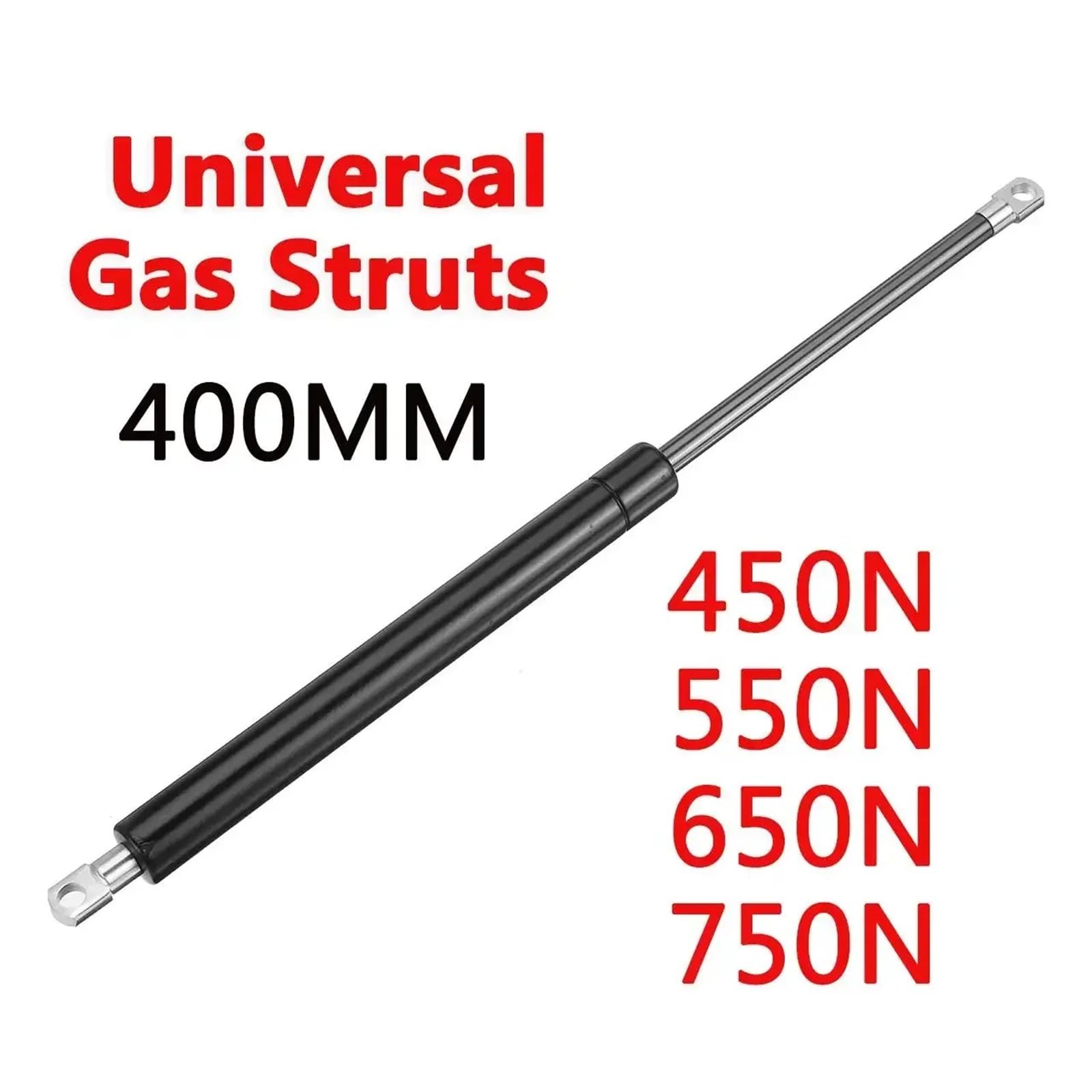 Ayuda de elevación la capilla del puntal 400m m 450-750N gas for las caravanas autobús ventana cama