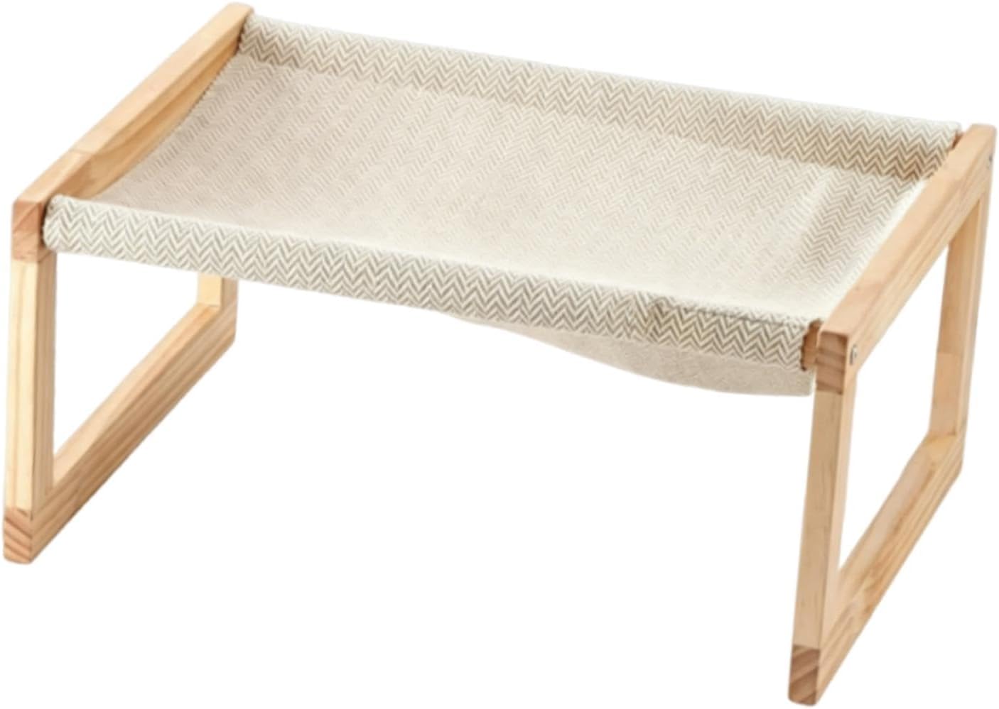Elevated Cat Bed Elevated Cat Hammock Comfortable Detachable Portable Hammock Frame for Indoors Outdoor Backyard