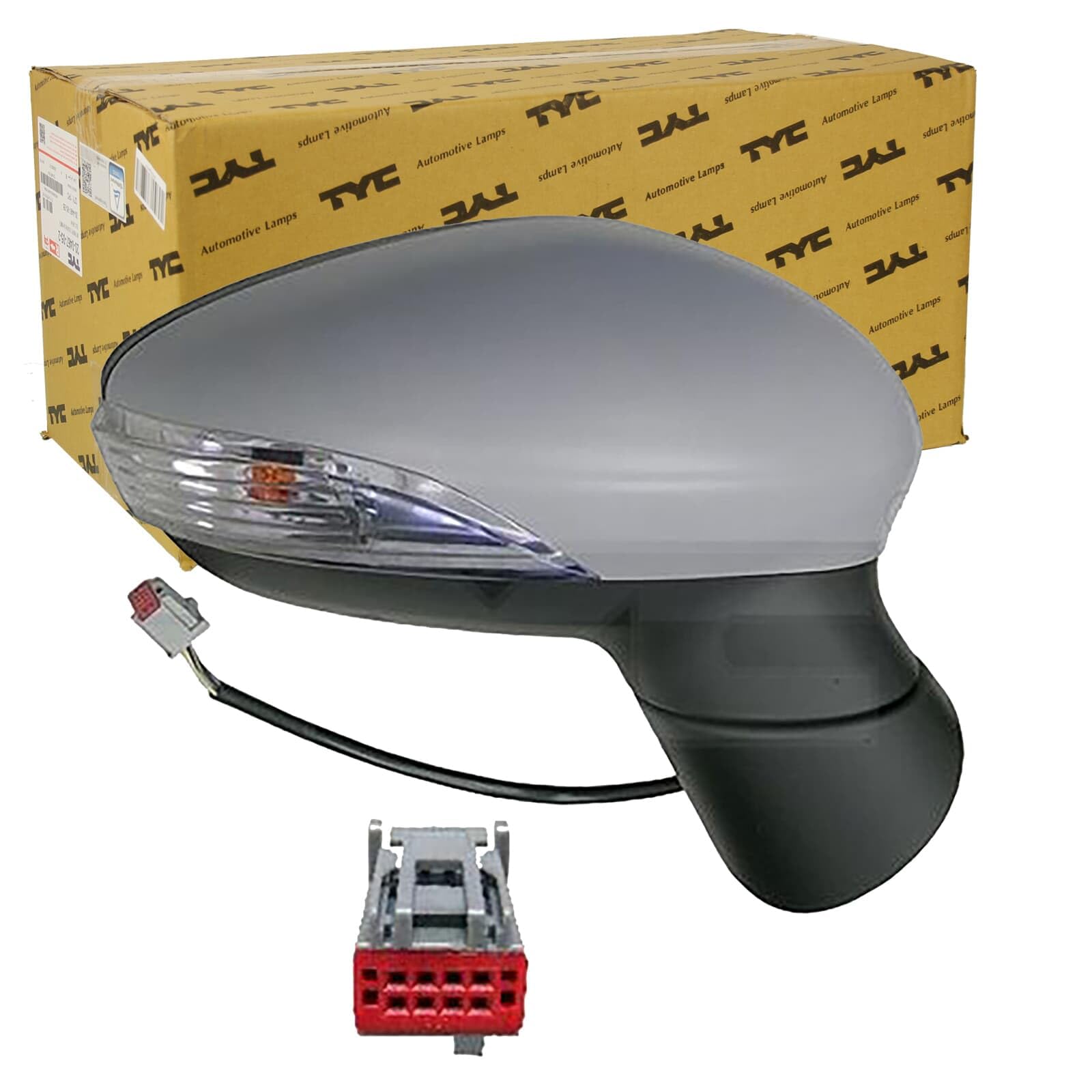 TYC Rétroviseur extérieur 310-0148 Compatible avec: FORD FIESTA VI, FIESTA VI Van