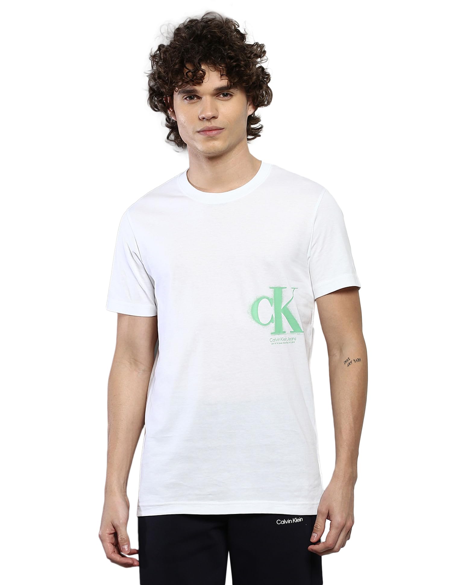 Ck Spray Tee T-shirt Erkek