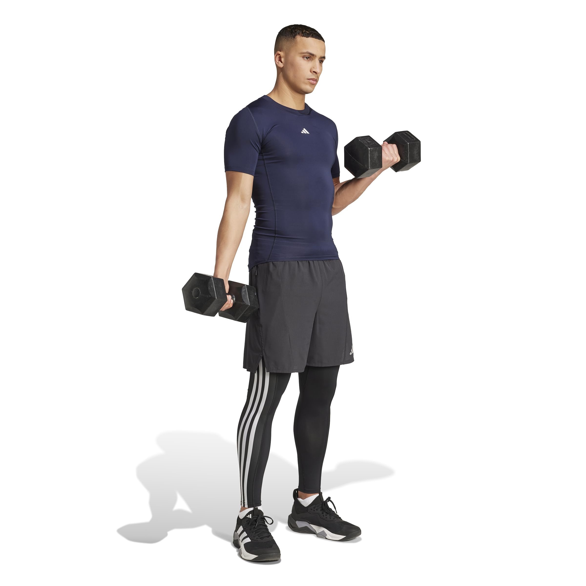 Adidas Herren Techfit Compression Training T-Shirt