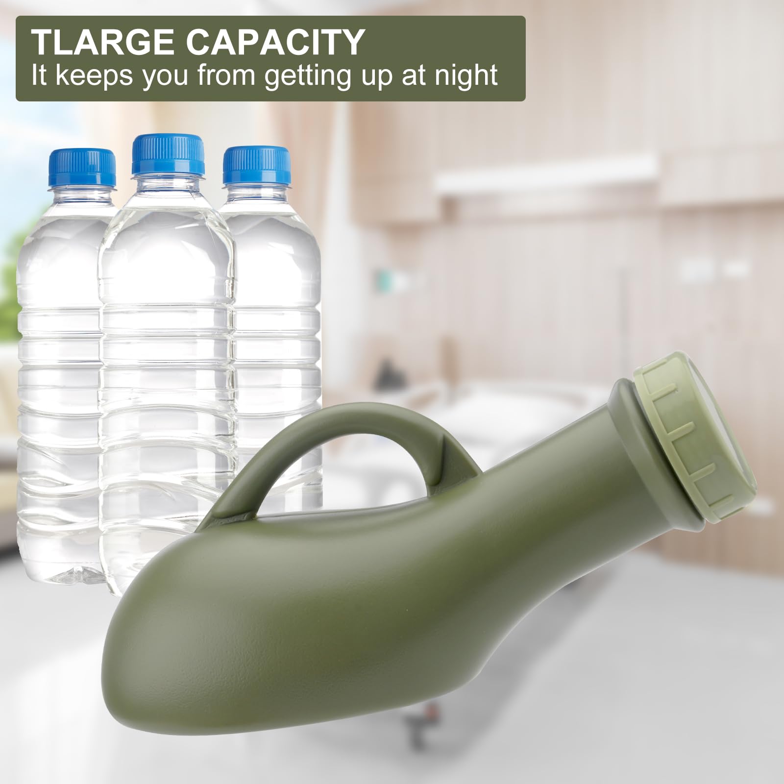 Tragbares Urinal 1000ml – Für Männer, Frauen & Kinder, Auslaufsicher, Mit Griff, Ideal Für Auto, Reisen, Camping Und Notfälle Tragbares Urinal 1000ml – Für Männer, Frauen & Kinder, Auslaufsicher, Mit Griff, Ideal Für Auto, Reisen, Camping Und Notfälle