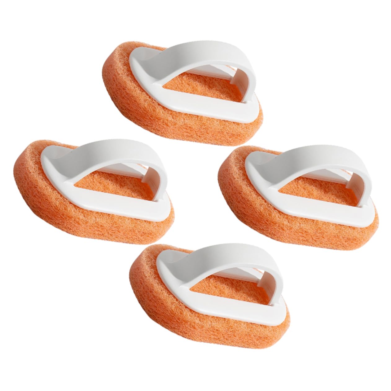 Veemoon Kitchen Accessory 4pcs Cleaning Brush Soft Pp Scrubbers for Bathtub Tile Dish Scrubber Sponge Suitable for Wet Dry Use