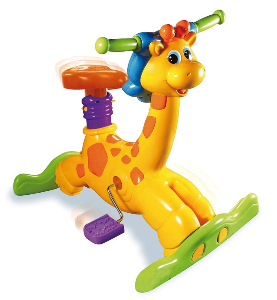 SPLENDID GOD GIRAFFE TACC グッズセット Vtech 80-106403 Bounce and Ride Giraffe : Amazon.in: Baby