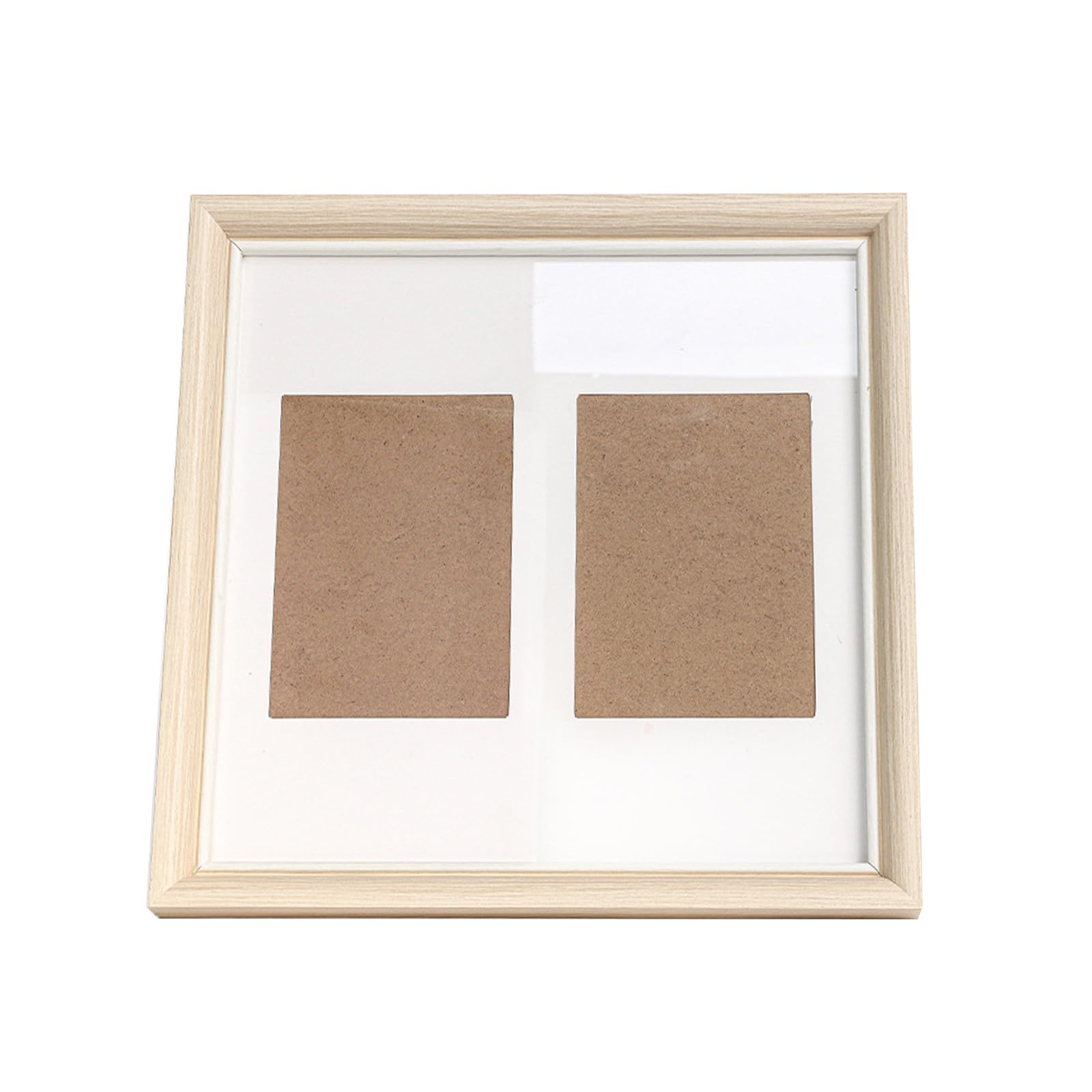 Wood Picture Frame for 3Inch / 5Inch / 6inch / SQ Photos Display Wood Frame Rectangular Frames Wall Mount Photo