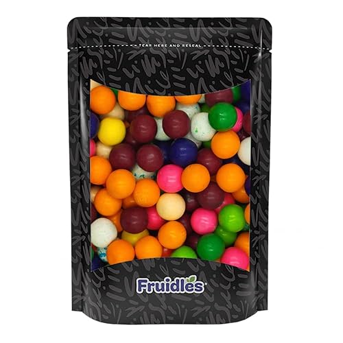 Miniatura 6 de Surtido de bolas de goma de mascar con sabor a frutas golosinas de bufé de caramelo recambios de tamaño de máquina certificado Kosher Parve 1