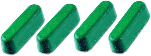 Compuesto de pulido - Juego de 4 compuestos de pulido de óxido de cromo verde, compuesto para pulir el cuero (4.2 onzas), color verde Compuesto de pulido - Juego de 4 compuestos de pulido de óxido de cromo verde, compuesto para pulir el cuero (4.2 onzas), color verde