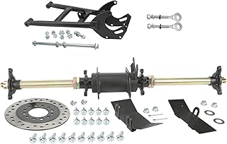 Yier 28-inch rear axle kit with brake disc and three-stud hubs