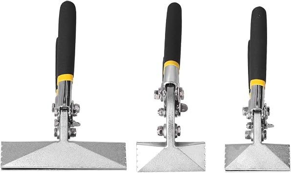 Hand Seamer Pliers, Metal Multifunctional Straight Bending Tool Sheet Metal Seamer Form Edge Seamer Seaming Plier Standing Seam Roofing Tools for Plate Metals80MM bending pliers straight style