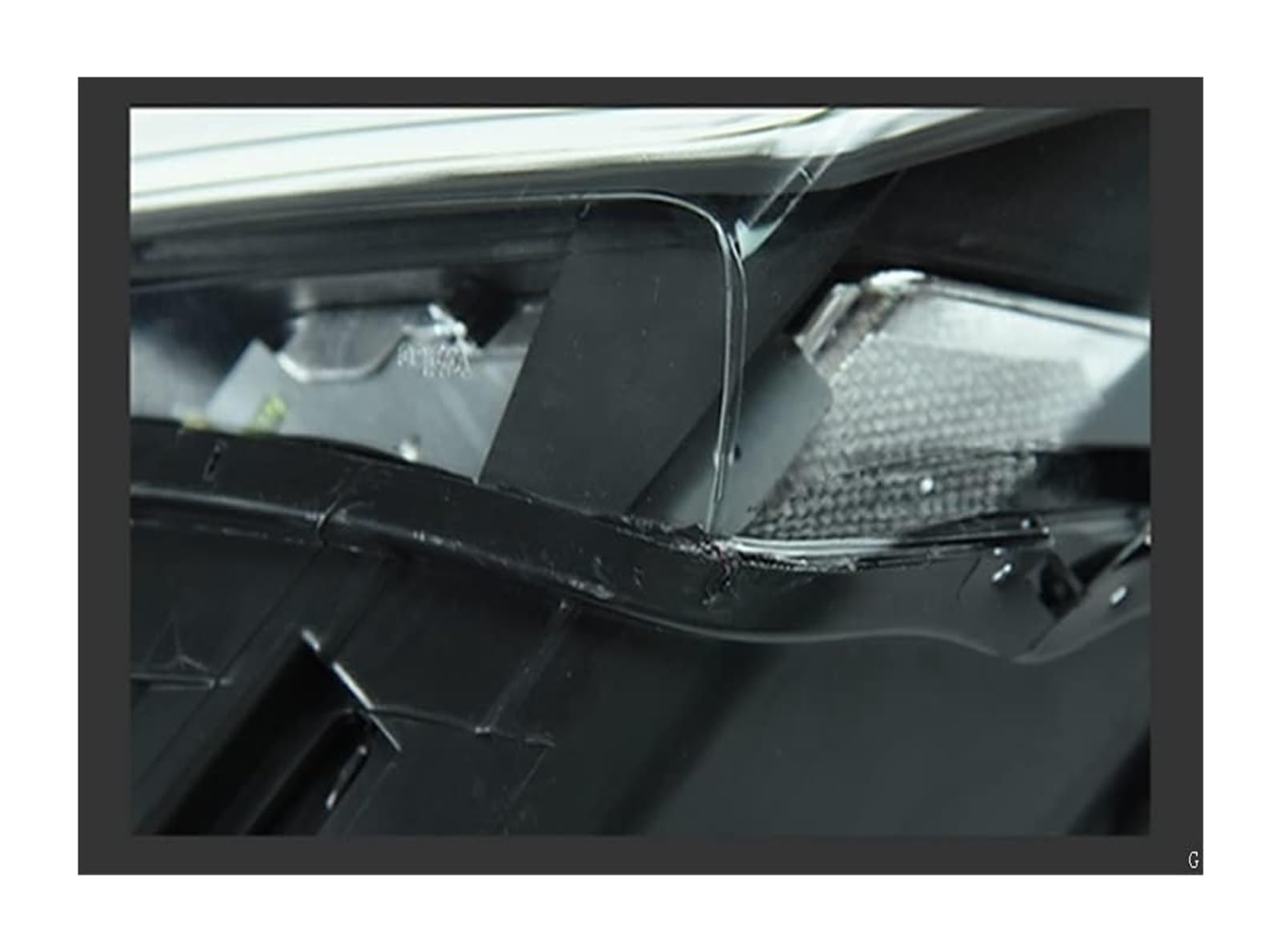 Przednie reflektory do Audi Q7 (2006-2015) Kierunkowskazy do jazdy dziennej soczewki automatyczne (2010-2016 bez AFS)