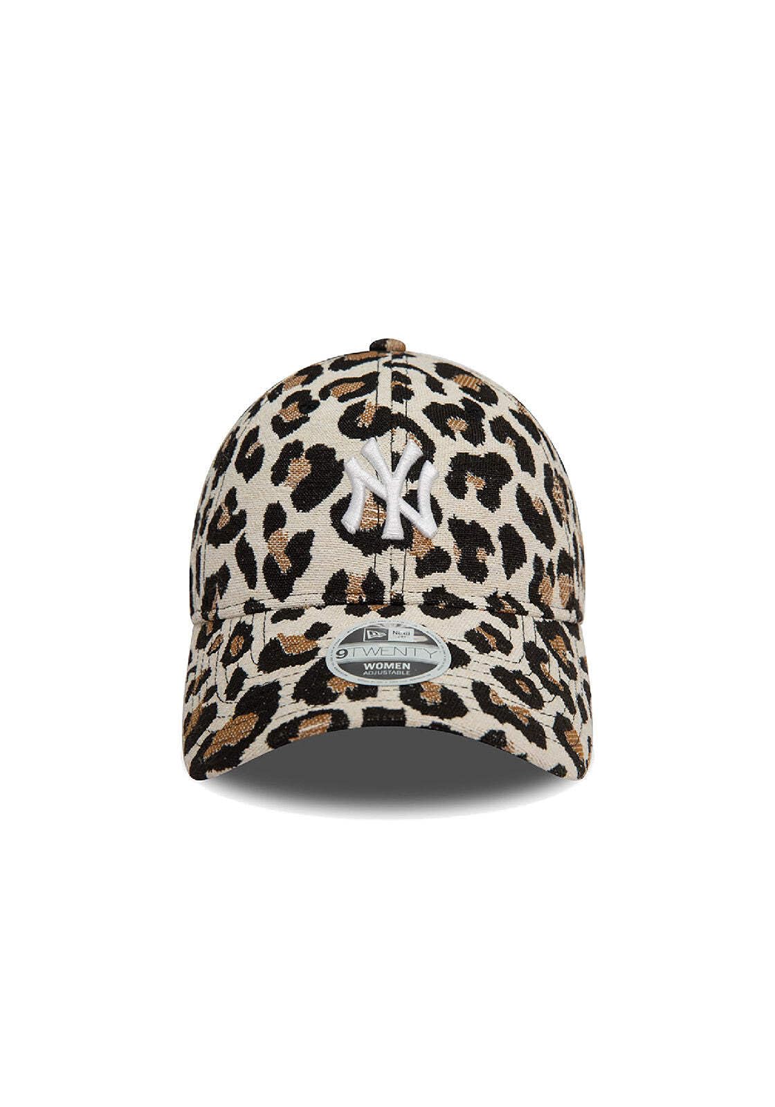 New Era 9Forty Femme Cap - Leopard Jacquard New York Yankees