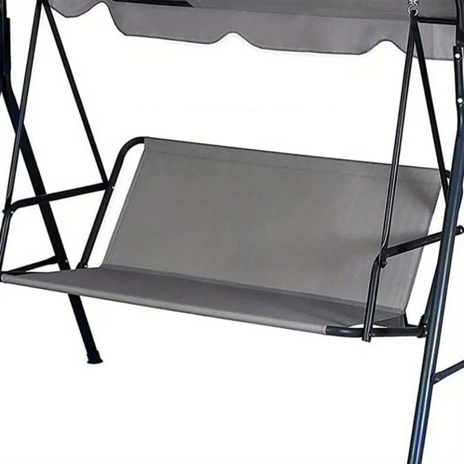 Funda de Asiento de Columpio,Columpio Jardin Exterior Funda Asiento de Reemplazo,Impermeable Tela Oxford 900D,Tela Balancin Jardin(Gray,62.20x40.94in)