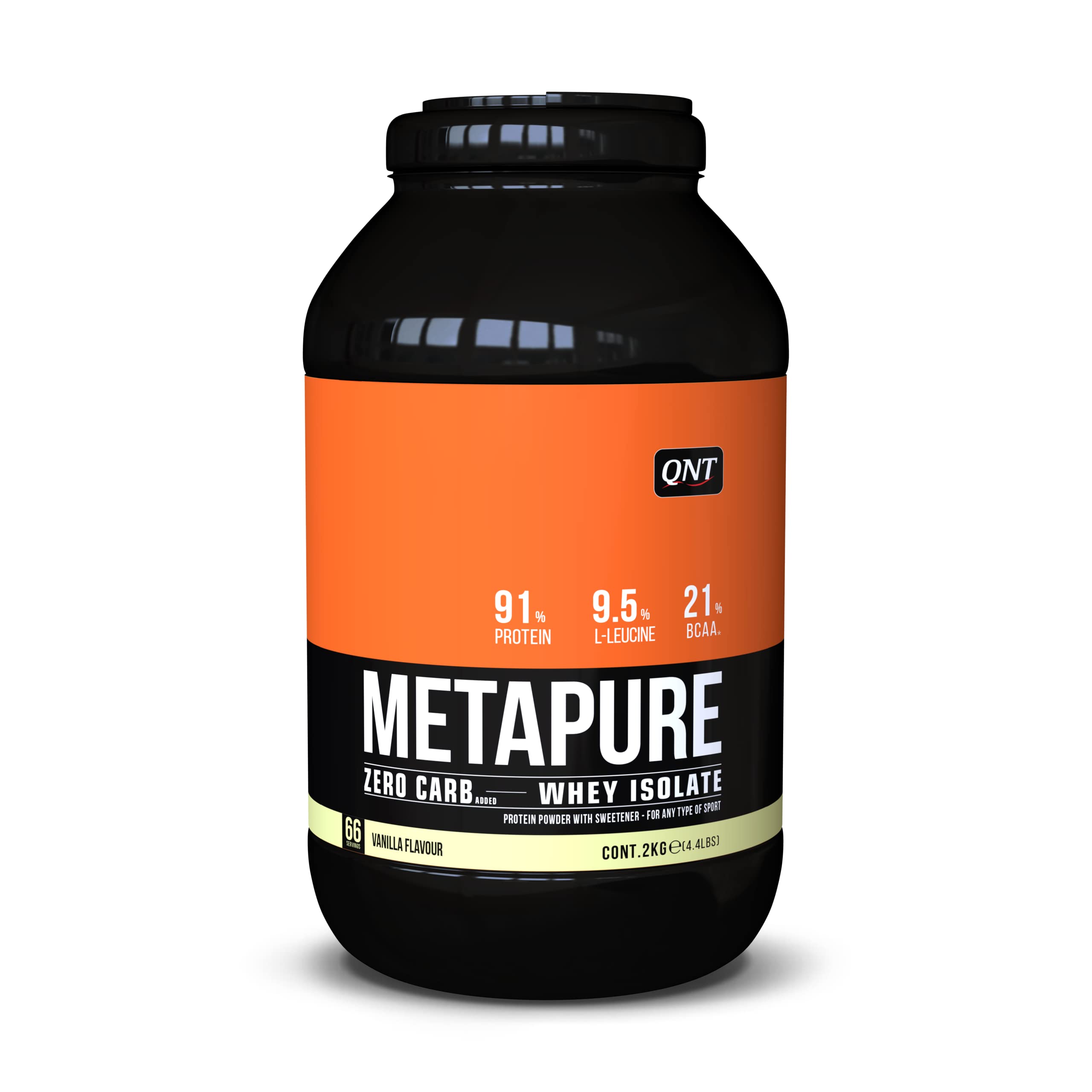 QNT Metapure Zero Carb Whey Isolate (2000g) Vanille - Protéines - Isolat de protéines de lactosérum