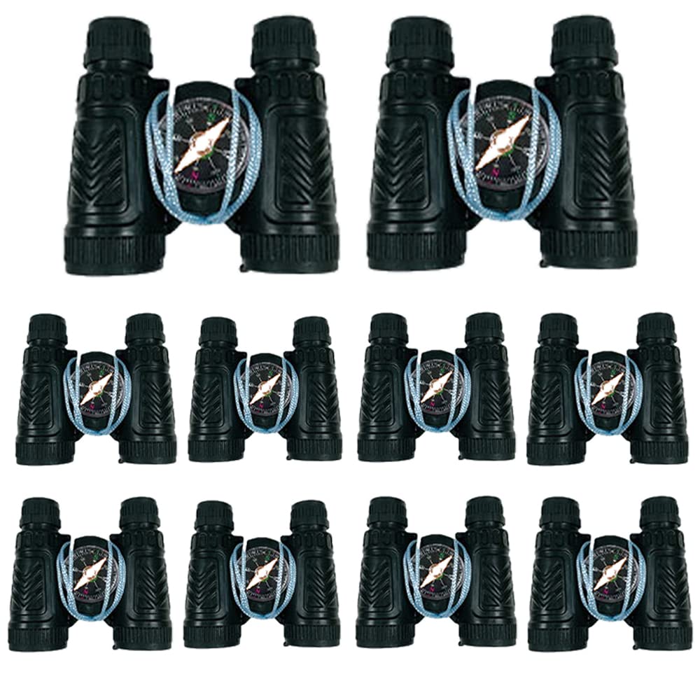 Telescopio monocular con brújula pirata juego de rol de juguete de camping binoculares compactos telescopio niños telescopio jugue