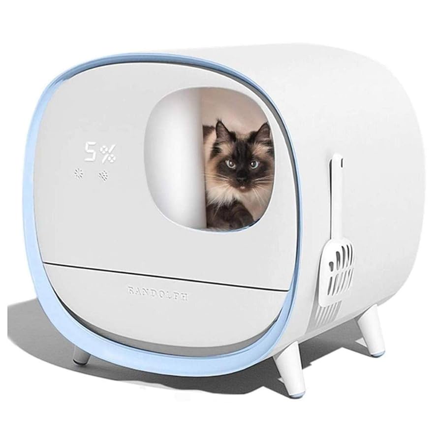 猫用トイレ　自動セルフクリーニング猫用トイレ　アプリ連携＆UV除菌機能付き 猫用トイレ 自動セルフクリーニング猫用トイレ アプリ連携＆UV除