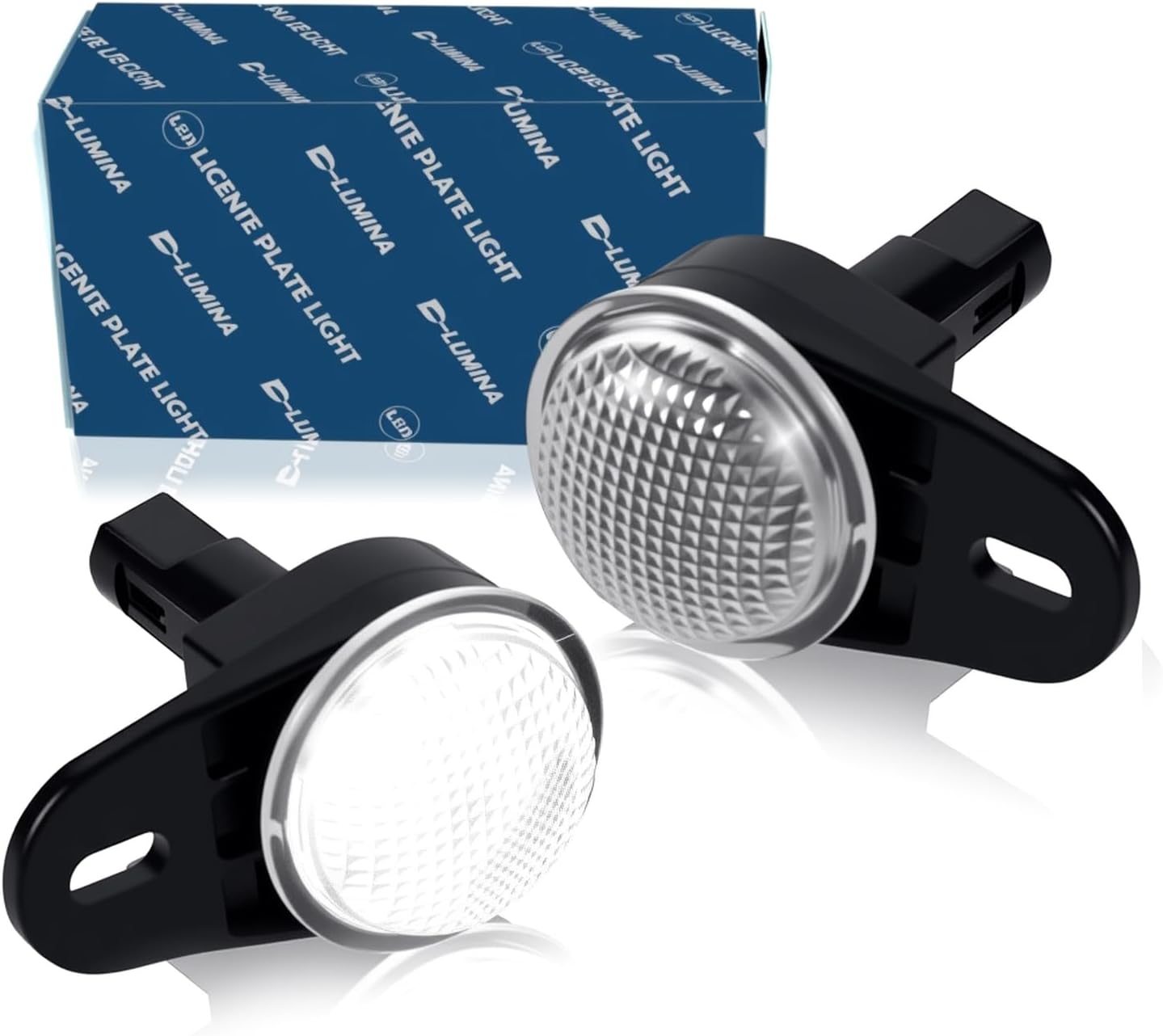D-Lumina LED Interior Courtesy Light Footwell Lights Under Dashboard Courtesy Floor Lamp Assembly Compatible with Dodge Durango Ram 1500 2500 3500 Classic Wrangler Grand Cherokee, Pack of 2