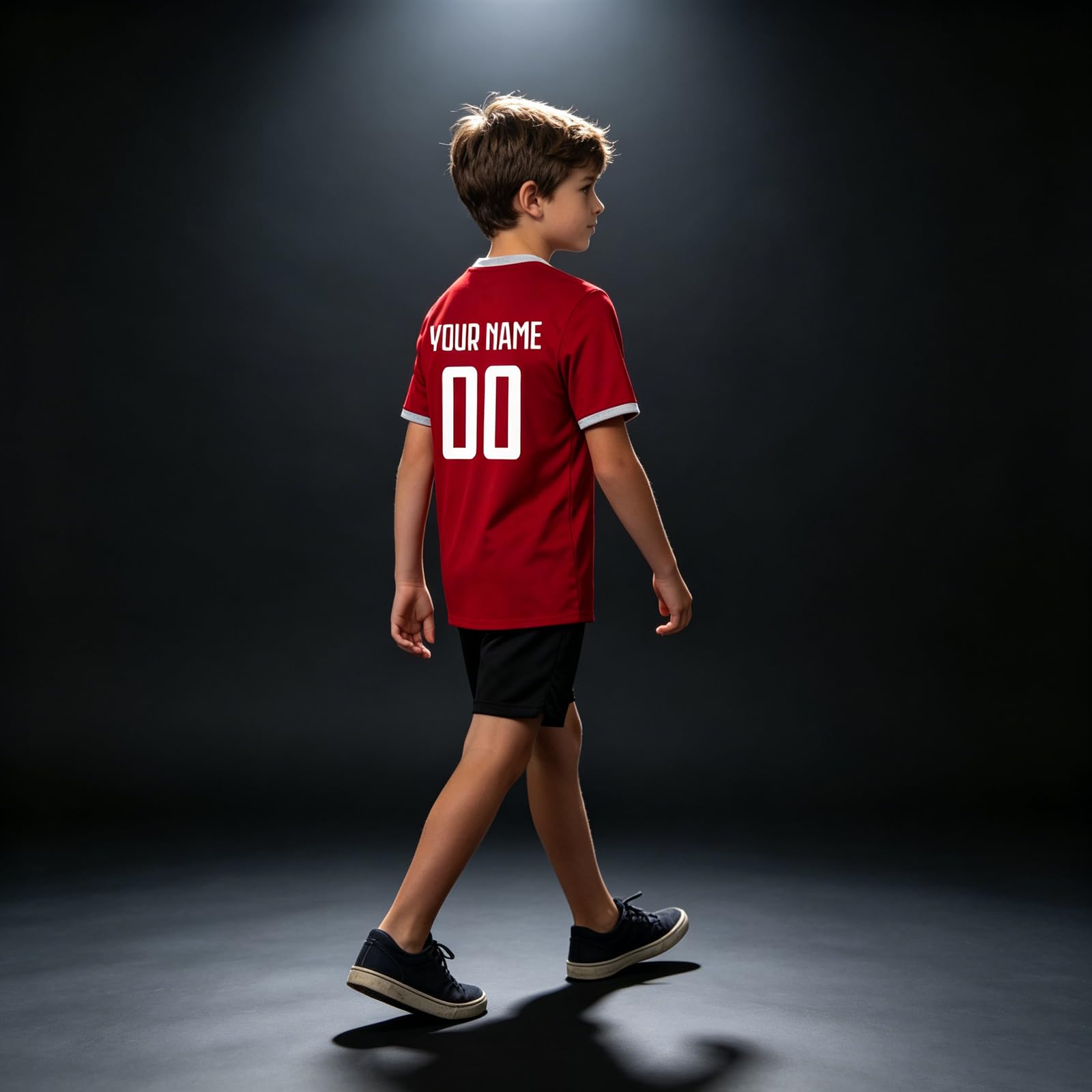 Genérico Camisetas de fútbol Personalizada para el Mundial 2026, Camiseta fútbol Personalizada para Hombre Mujer niños con Nombre número