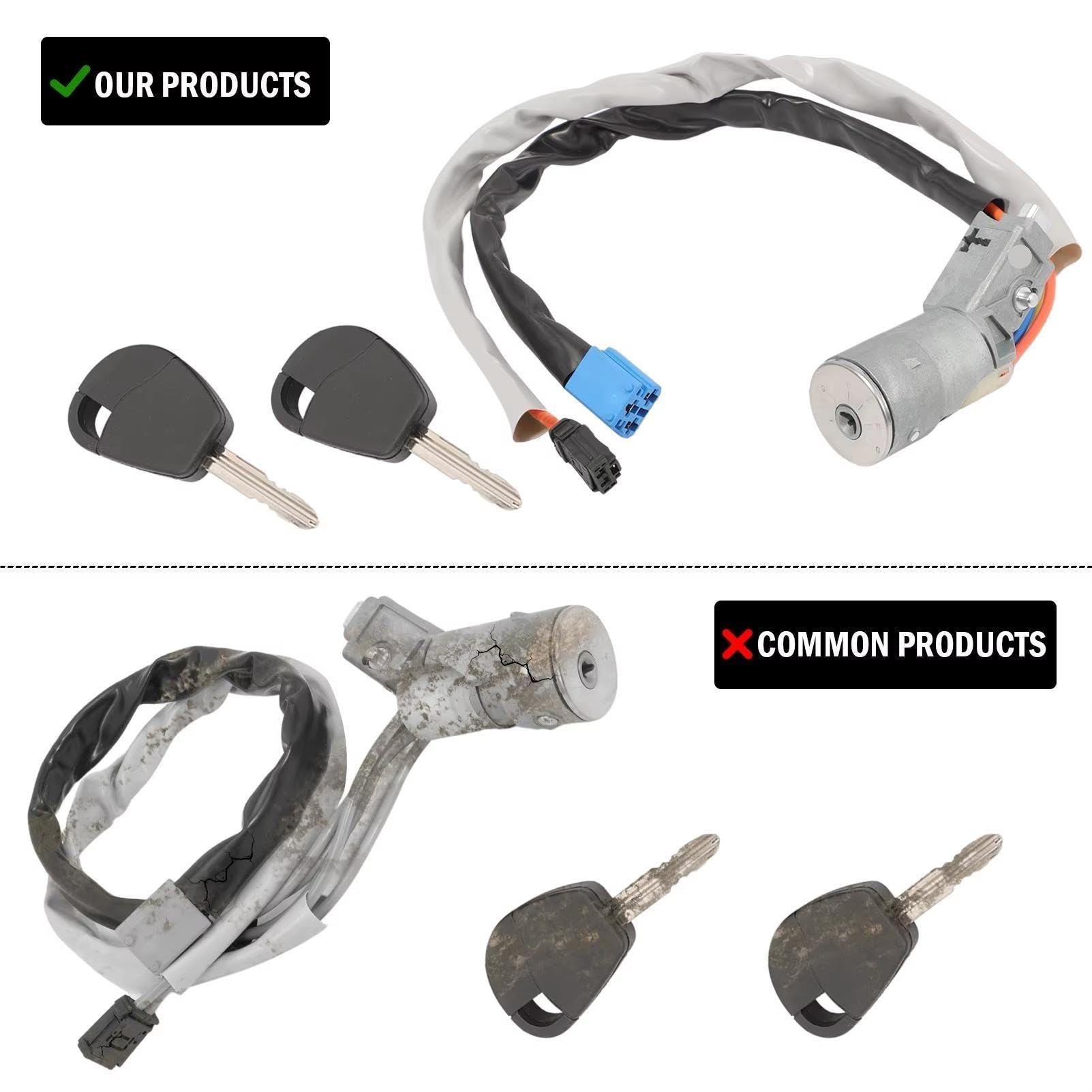 Commutateur D'allumage Voiture Pour Peugeot Pour Partner 2002-2008