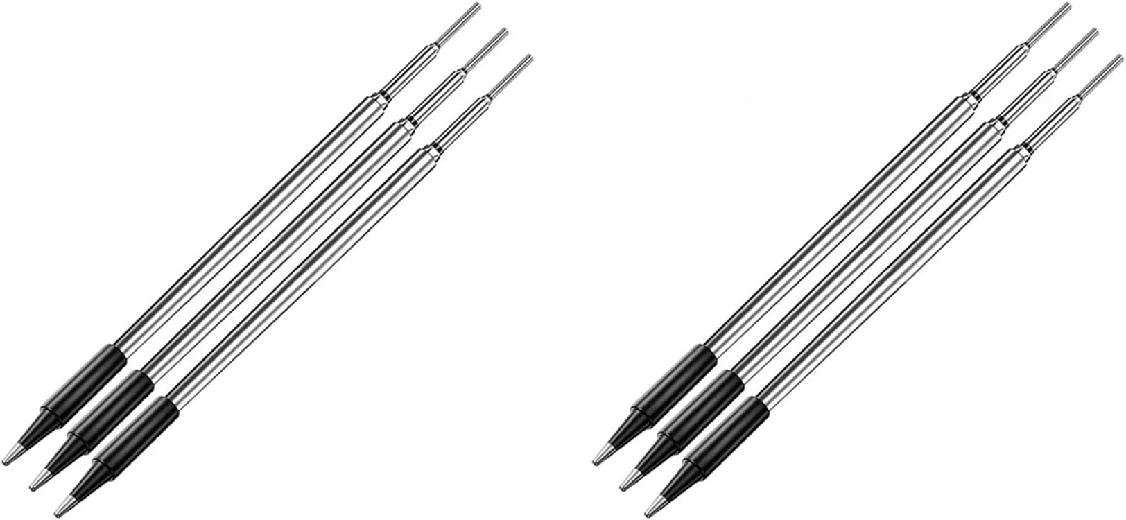 6Pc C210 Soldering Iron Tip USB Soldering Iron Tip 5V Battery Soldering Iron Tip Soldering Rework Accessories,B
