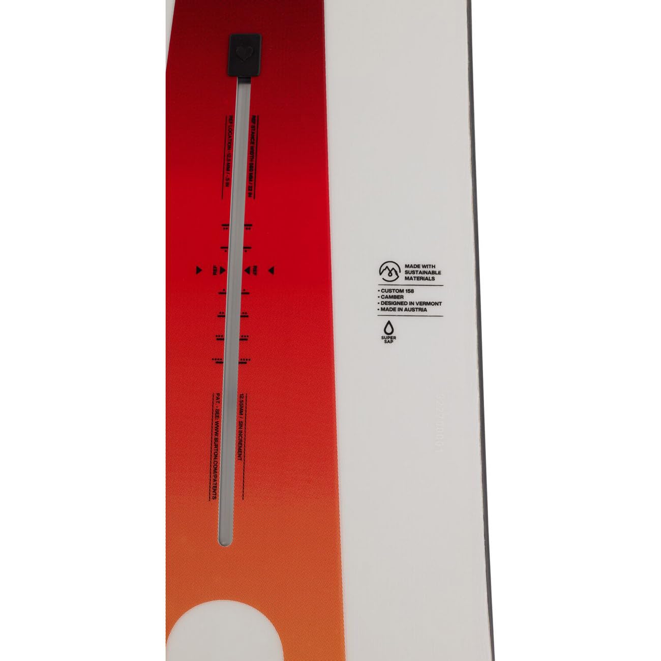 Burton - Tavola Da Snowboard Personalizzata Camber Bianco Uomo - Bianco