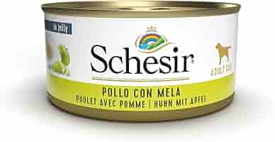 Schesir Cibo Umido Per Cani - Pollo Con Ananas In Gelatina, 18 Lattine Da 150g (2,7 Kg Totale) - Foto 7