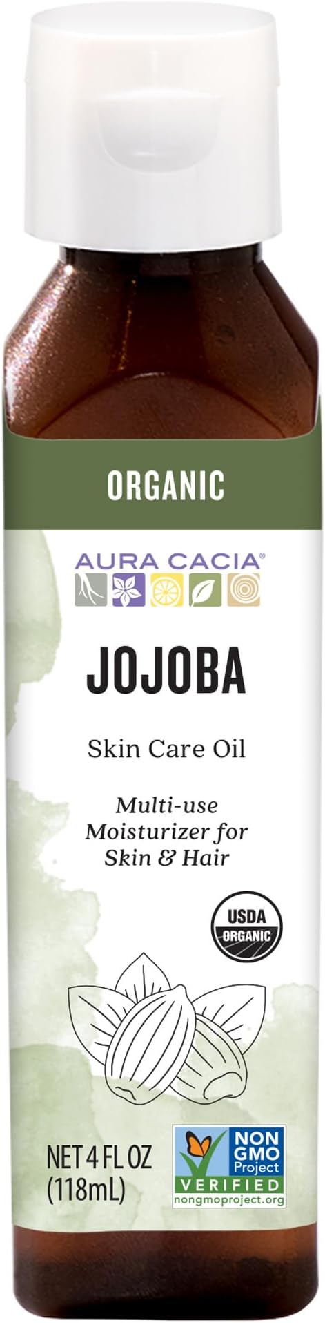 JOJOBA ORG SKIN CARE OIL 118ML : 90608