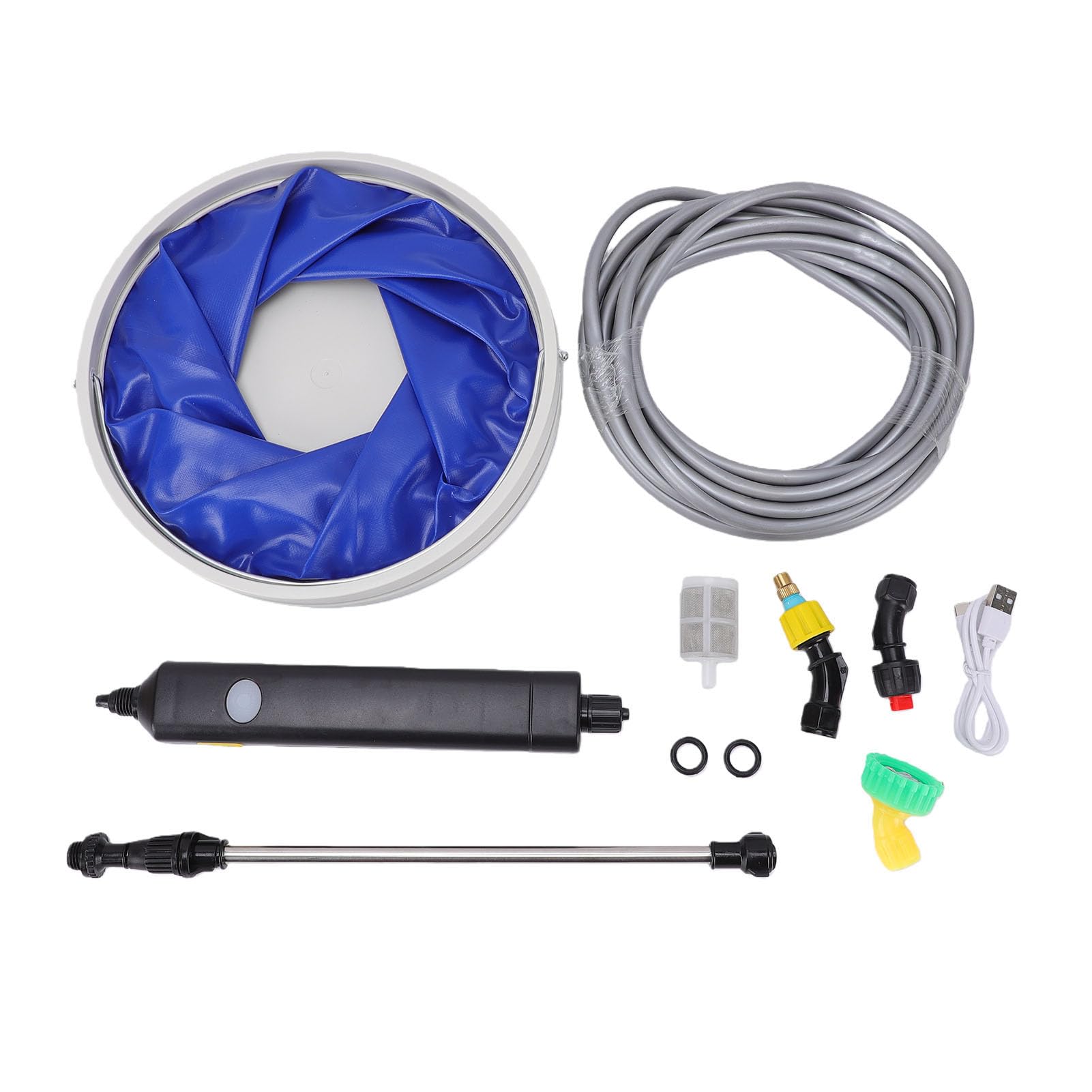 Matybobe Pulverizador Eléctrico Recargable de Batería 9L, Alta Presión