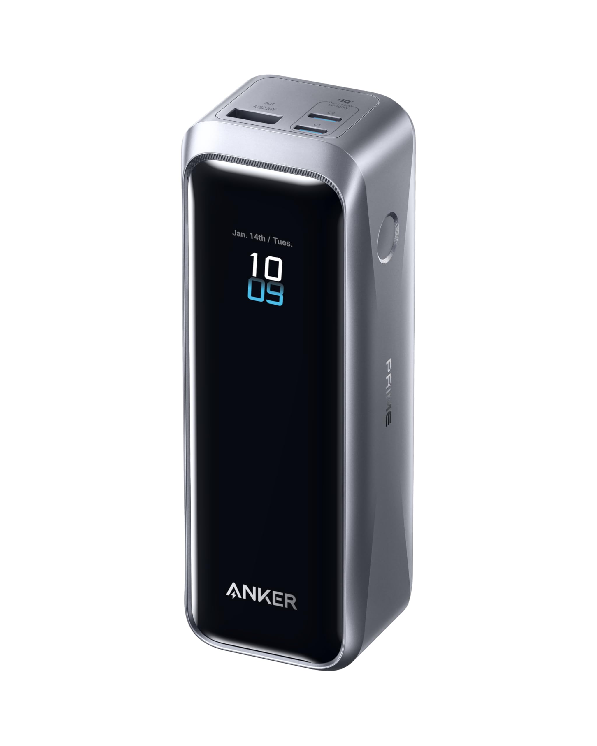Anker Prime Batterie Externe 20100 mAh, Sortie Max 220W, 3 Ports