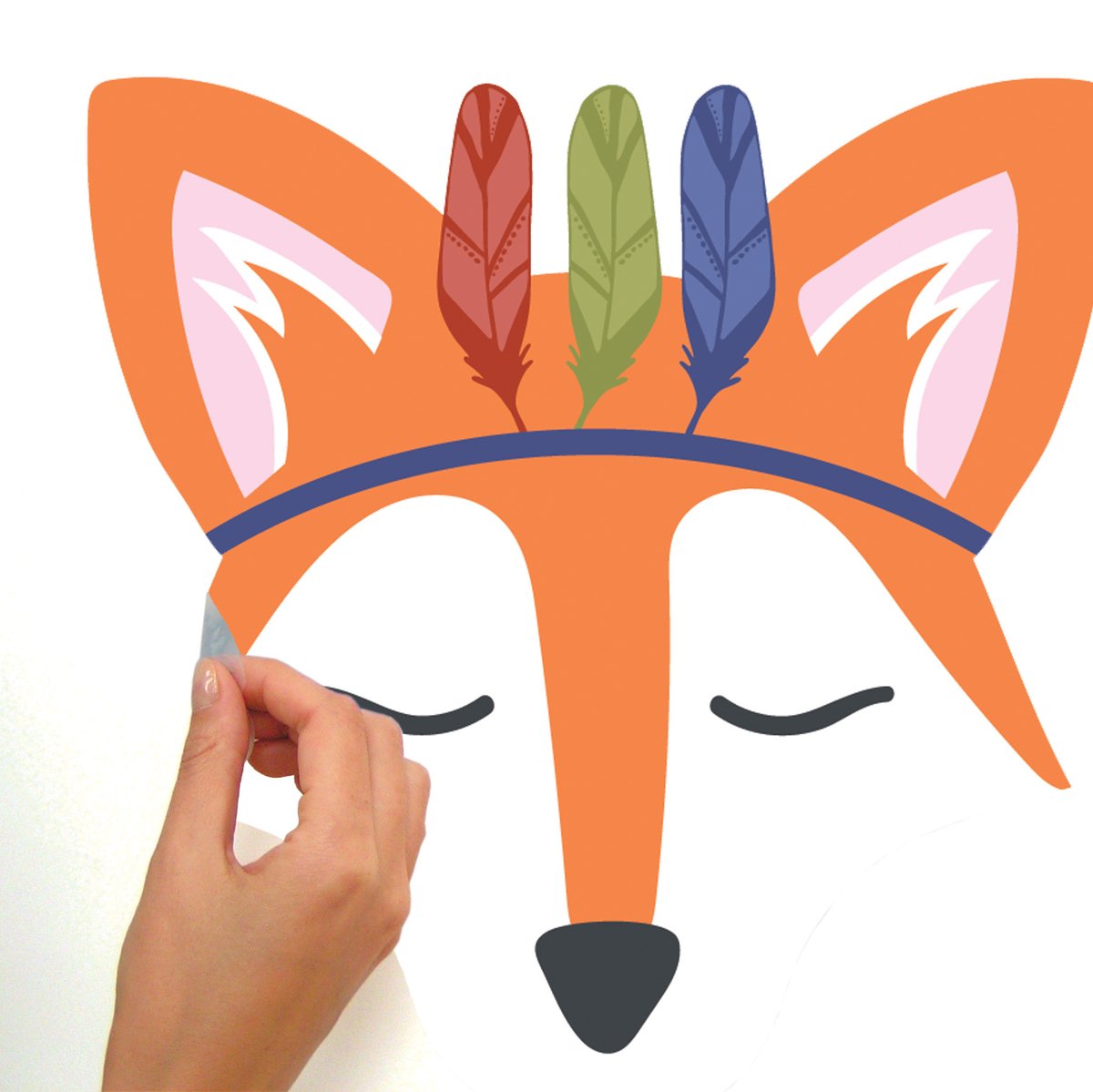 RoomMates Sleepy Woodland - Adhesivos gigantes para pared