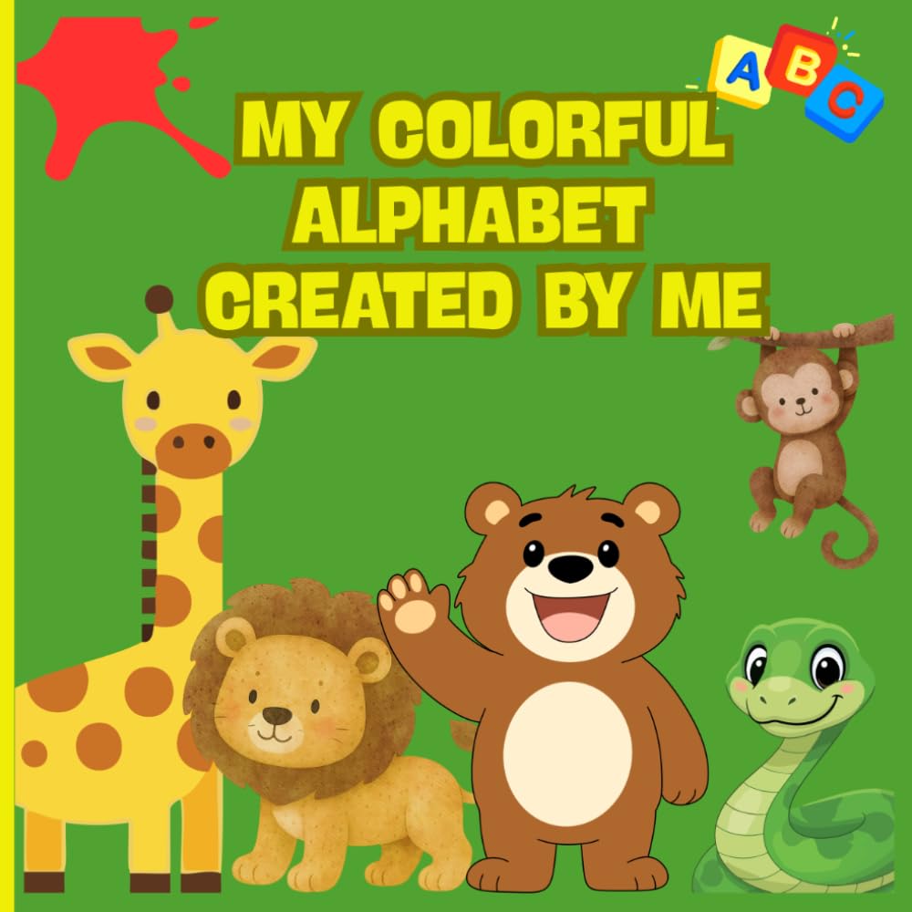 My Colorful Alphabet Created by Me: ABC Fun! My Colorful Alphabet Coloring Book