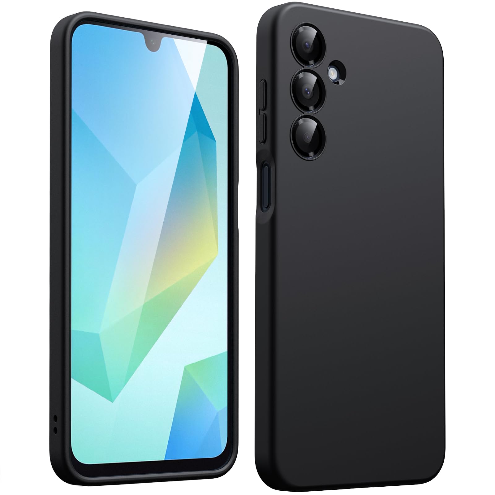 Sponsored Ad – JETech Slim Fit Case for Samsung Galaxy A16 5G / 4G 6.7-Inch, Soft TPU Thin Protective Phone Cover with Matte Finish, Shockproof (Black)