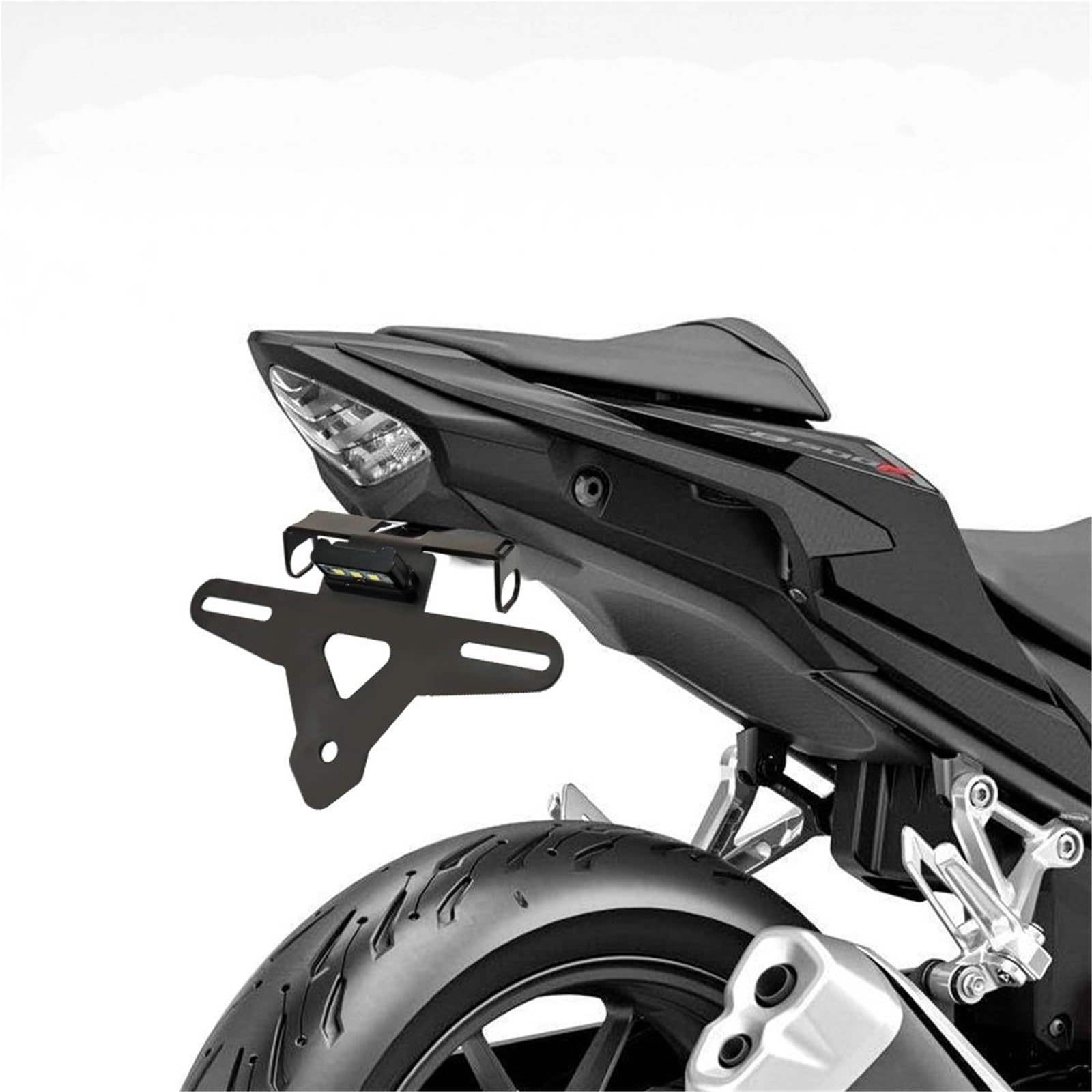 Portatarga Con Indicatori Di Direzione Integrati Moto Per CB750, CBR500R, CB500F, CB500R E Hornet