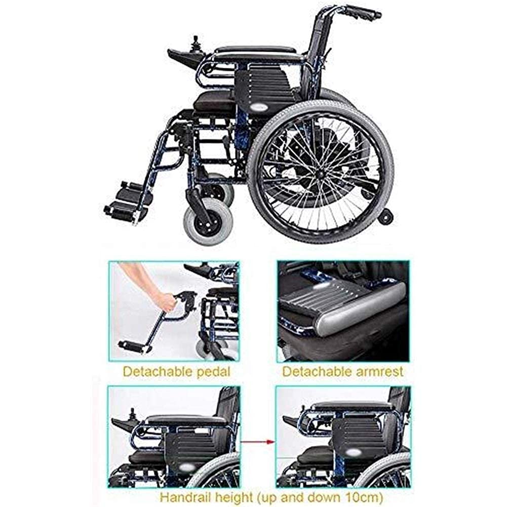 Amazon.co.jp: 車椅子、高性能電動車椅子、折りたたみ式、32 Kg