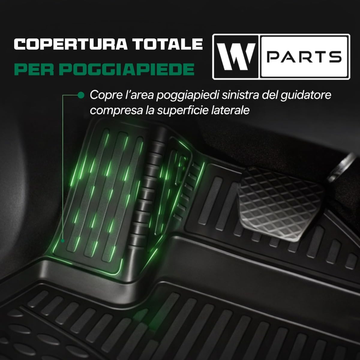 4 DYWANY - 3D TPE GUMOWE PODKŁADKI WANSOWE DO CITROEN C3 OD 2016-2025