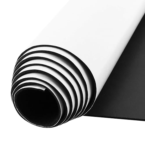 Miniatura 8 de Rollo adhesivo de goma de esponja de neopreno, hoja de espuma de fácil corte, acolchado perfecto para cosplay, hoja de espuma de goma insonorizada