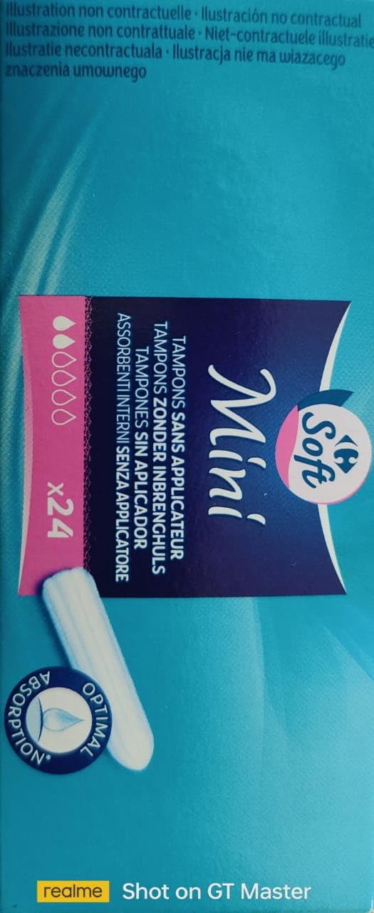 G.T. Master Mini Tampons, Pack of 24