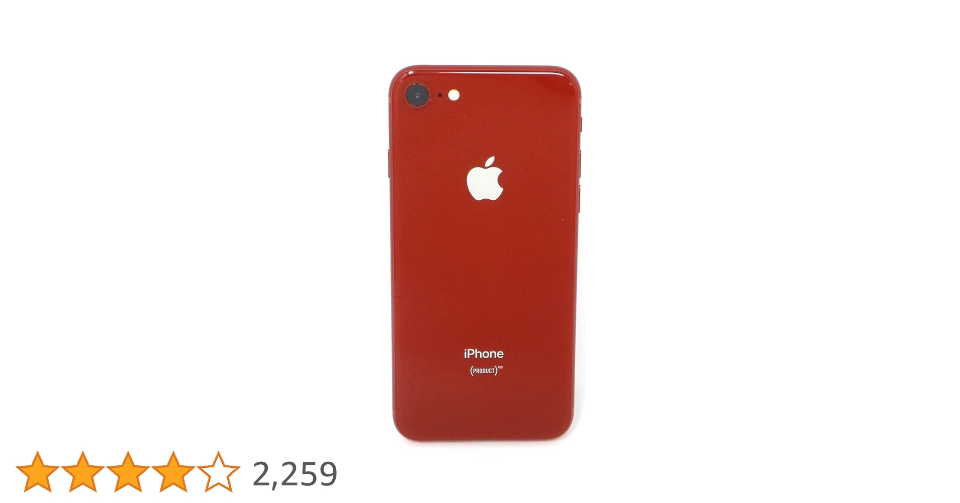Amazon | 【整備済み品】 Apple iPhone 8 64GB (PRODUCT)RED SIMフリー