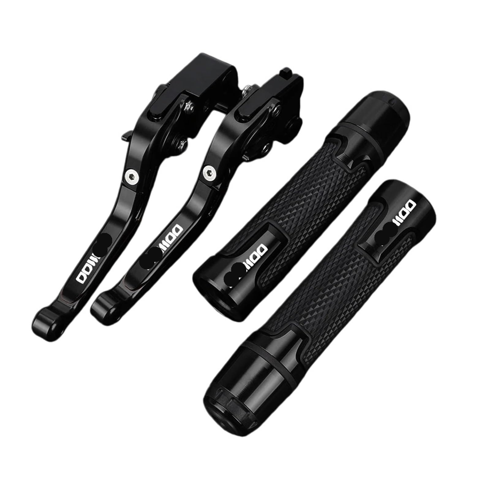 WFSOWXDM Motorcycle Levers Brake Clutch Handle Lever 2013-2016 2015 2014 Motorcycle Aluminum Adjustable Brake Clutch Lever Handlebar Hand Grips Ends for Hond&a CB1100 CB 1100
