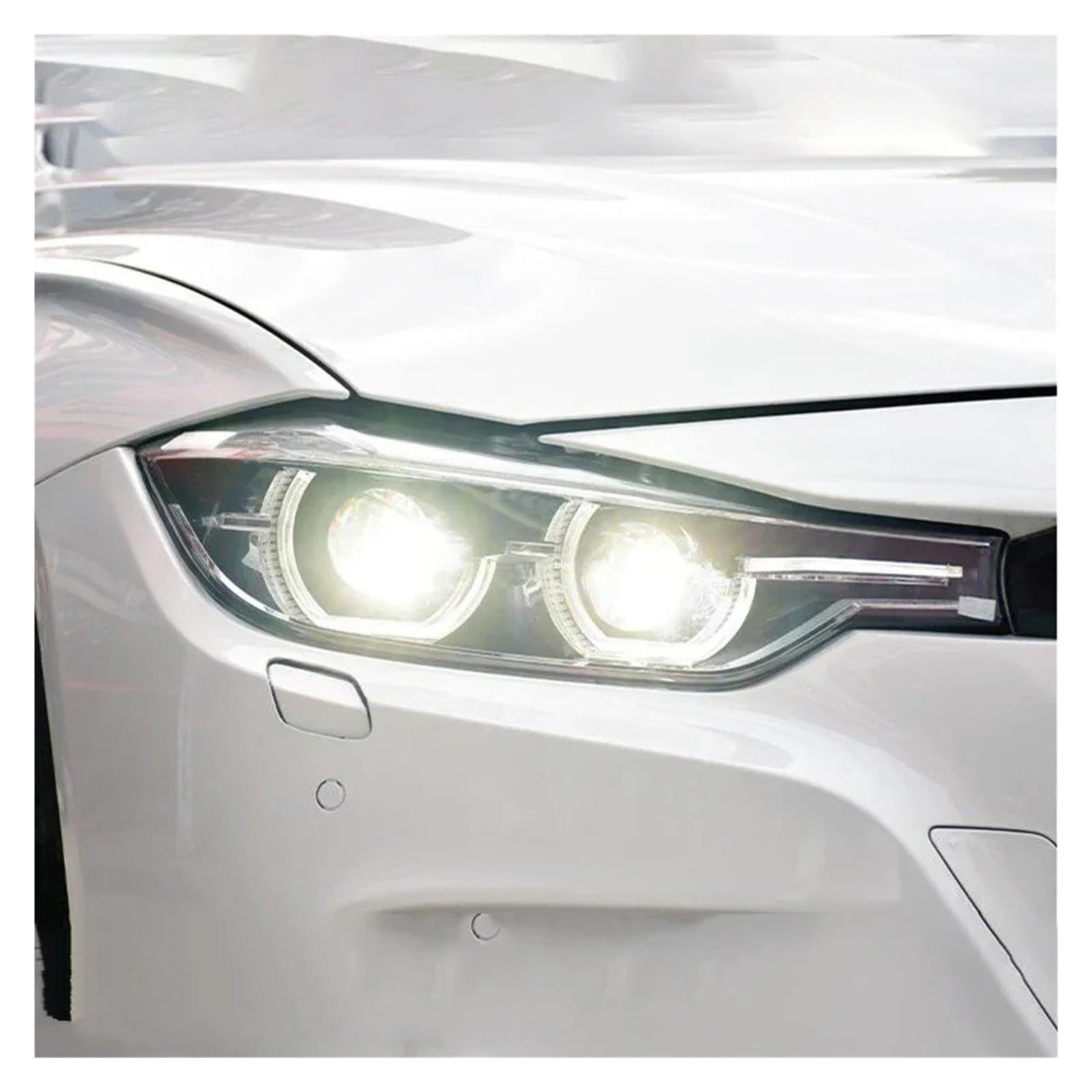 LED Fari anteriori Per BMW Serie 3 F30 F35 320i 325i 330i 2013-2019 Gruppo Fari A LED Per Auto Accessori Per Lenti Del Proiettore Faro Anteriore Luce Auto(For Xenon User)